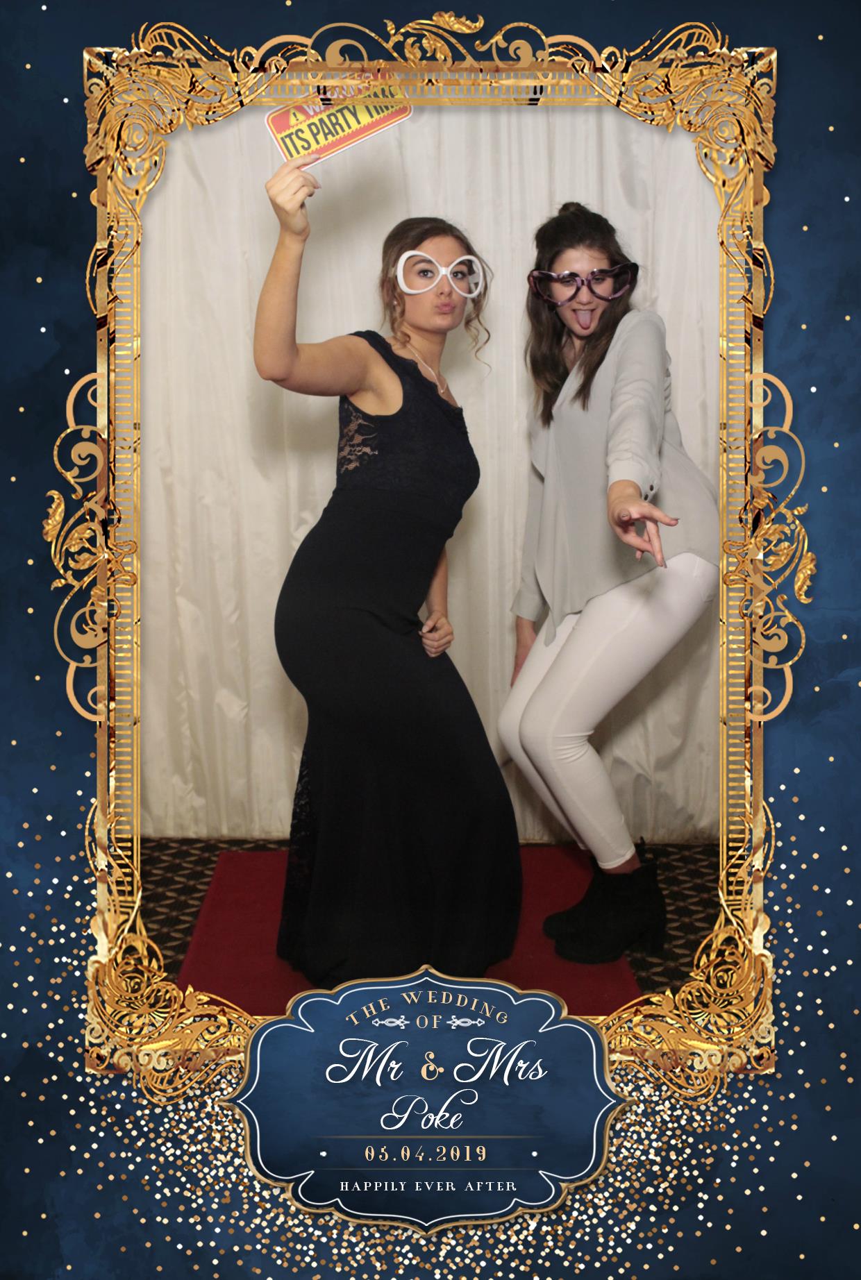 Mr & Mrs Poke | View more photos from the event at gallery.myphotoboothexperience.co.uk/u/MyPhotoBoothExperienceLtd/Mr-Mrs-Poke